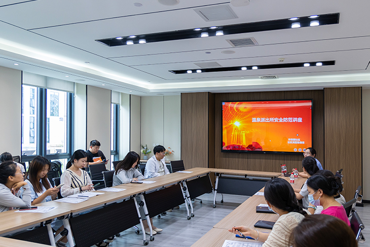 全民反詐 | 反詐講座進企業(yè) 警企共織“防護網(wǎng)”